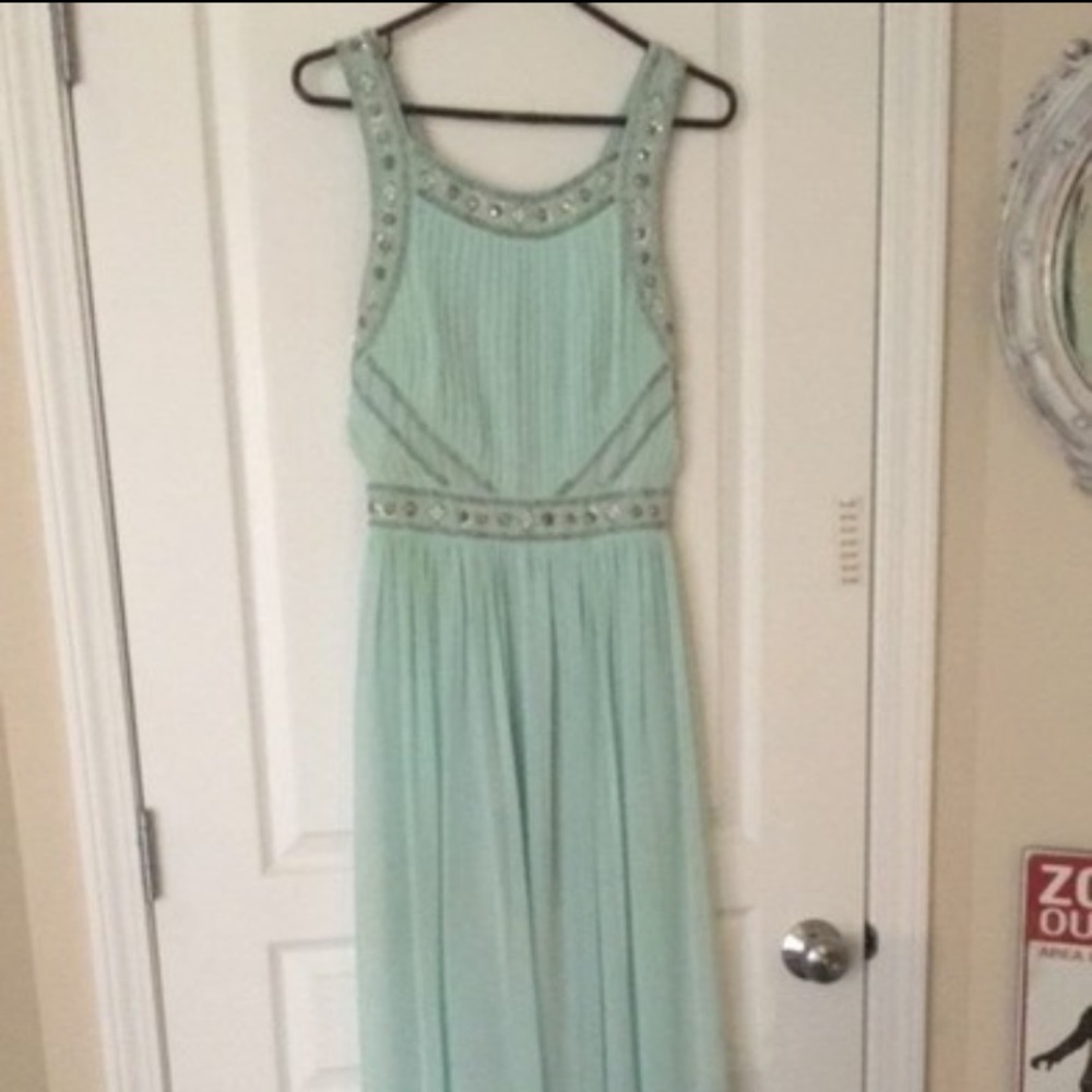 Grecian prom dress